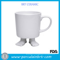 Forme Intégrale Feet Standing Ceramic DIY White